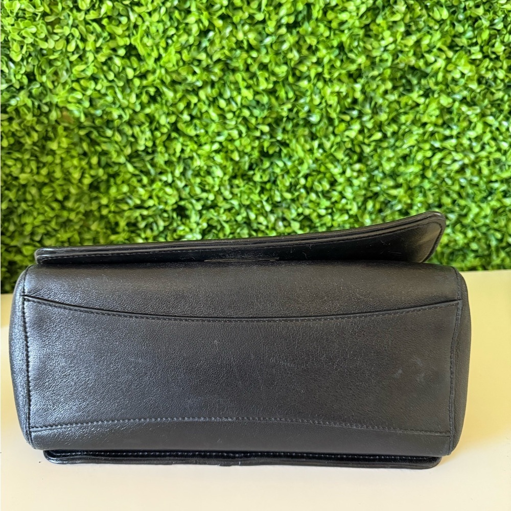 Jimmy Choo Helia Quilted Leather Shoulder Bag – Black/Silver - Picture 7 of 12
